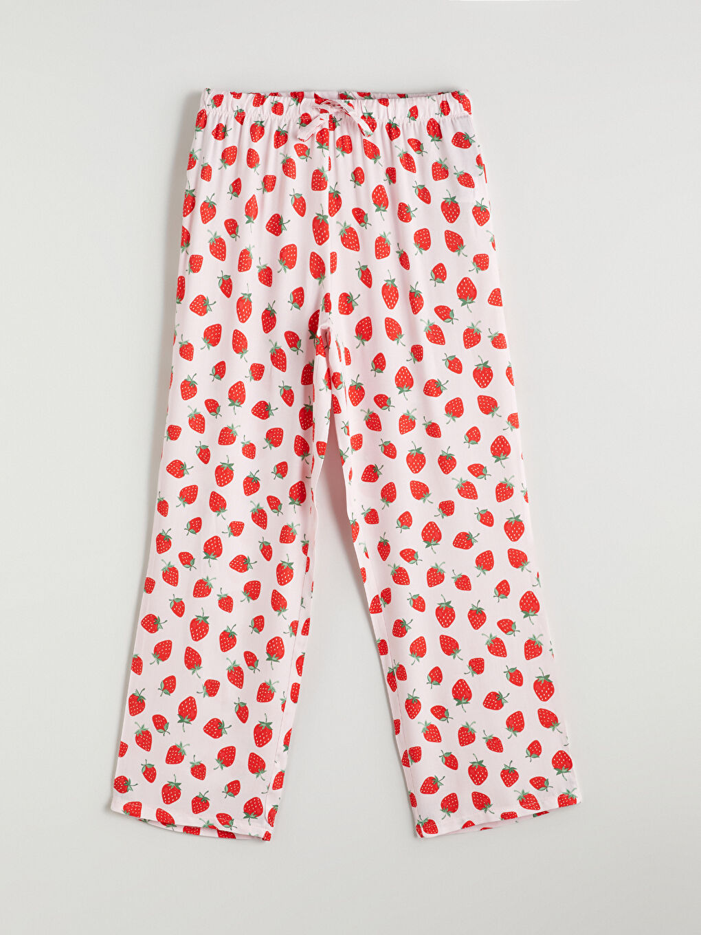 Petite Collared Neck Printed Women's Pyjama Set -S5PR23Z8-LT4