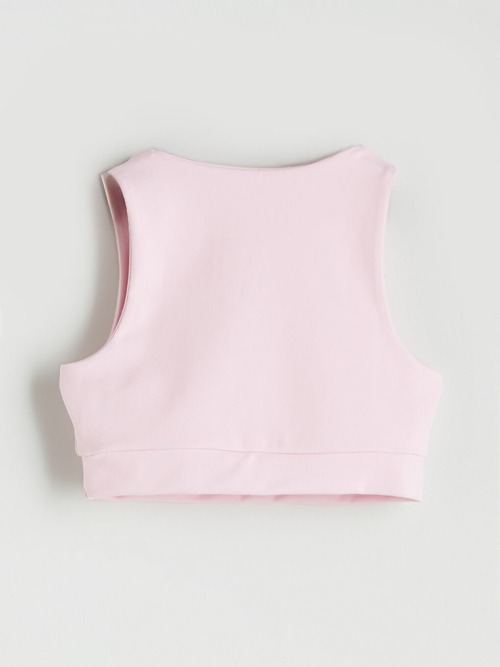 Pembe U Yaka Kadın Spor Büstiyer-5