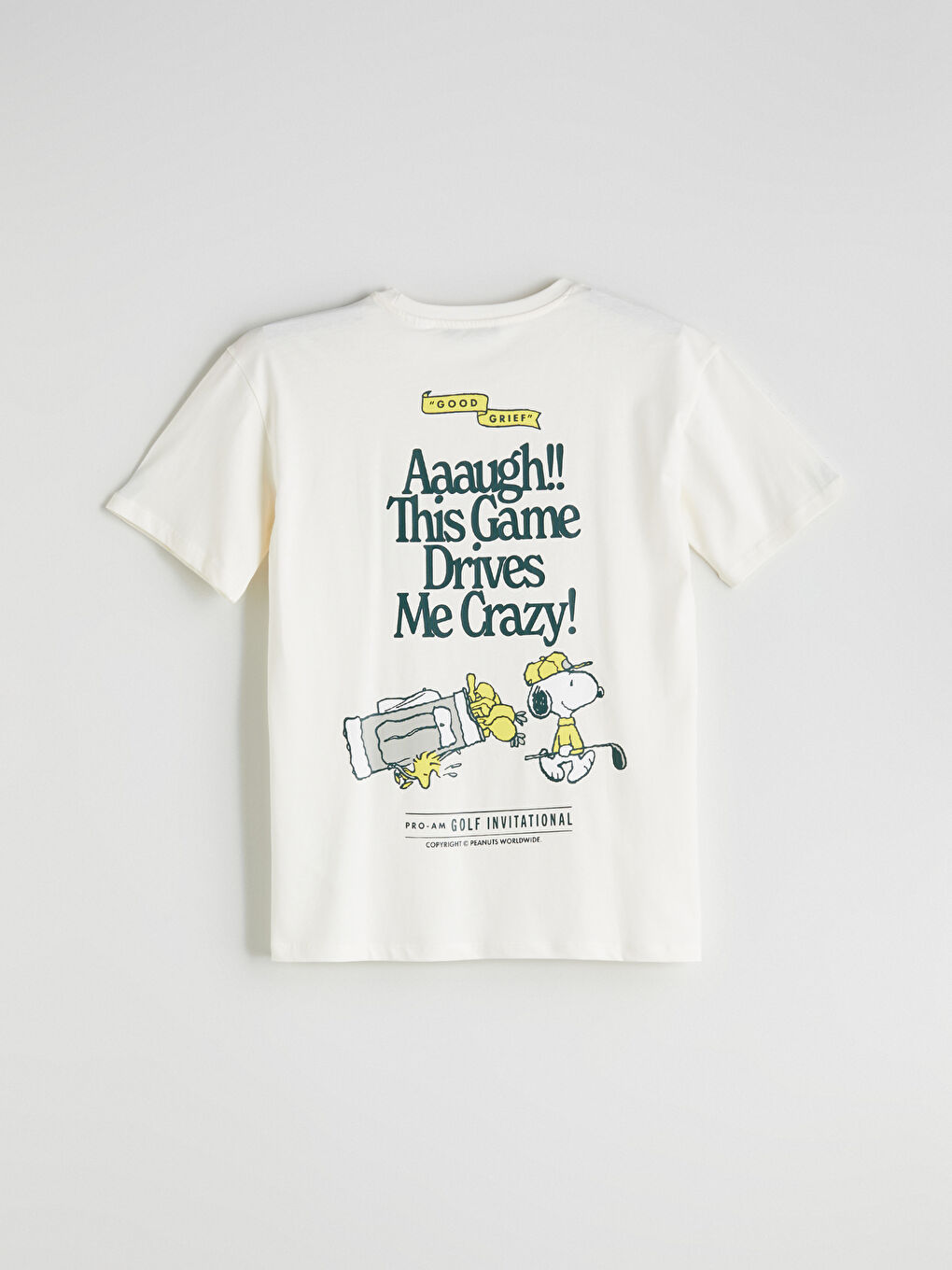 Crew Neck Snoopy Printed Women's T-Shirt -S5PR40Z8-YKU