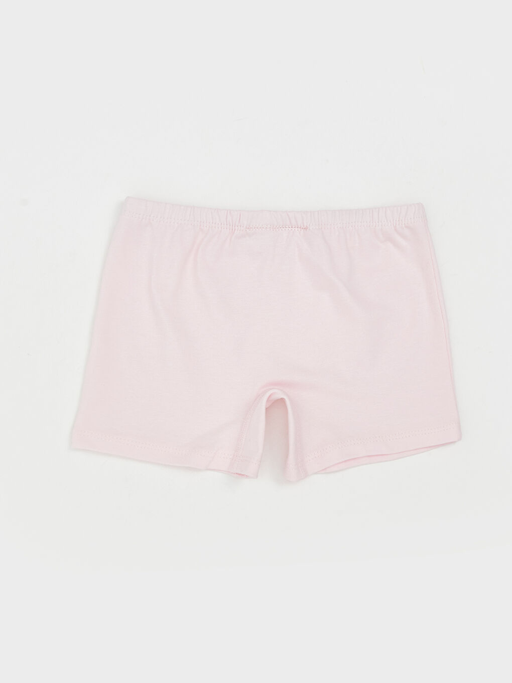 Pembe Beli Lastikli Basic Kız Çcuk Boxer-1