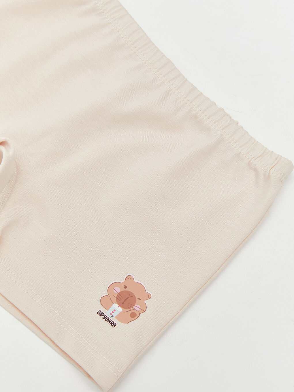 Pembe Beli Lastikli Baskılı Kız Çocuk Boxer-2