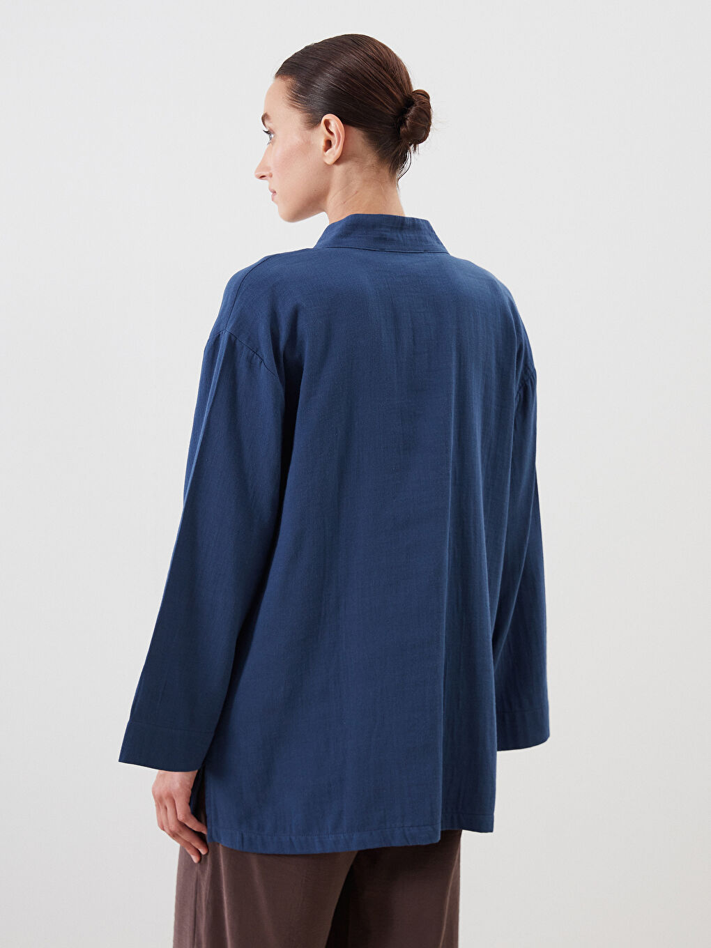 LCW Modest Woman NAVY Kimono -S5PR56Z8-R4M