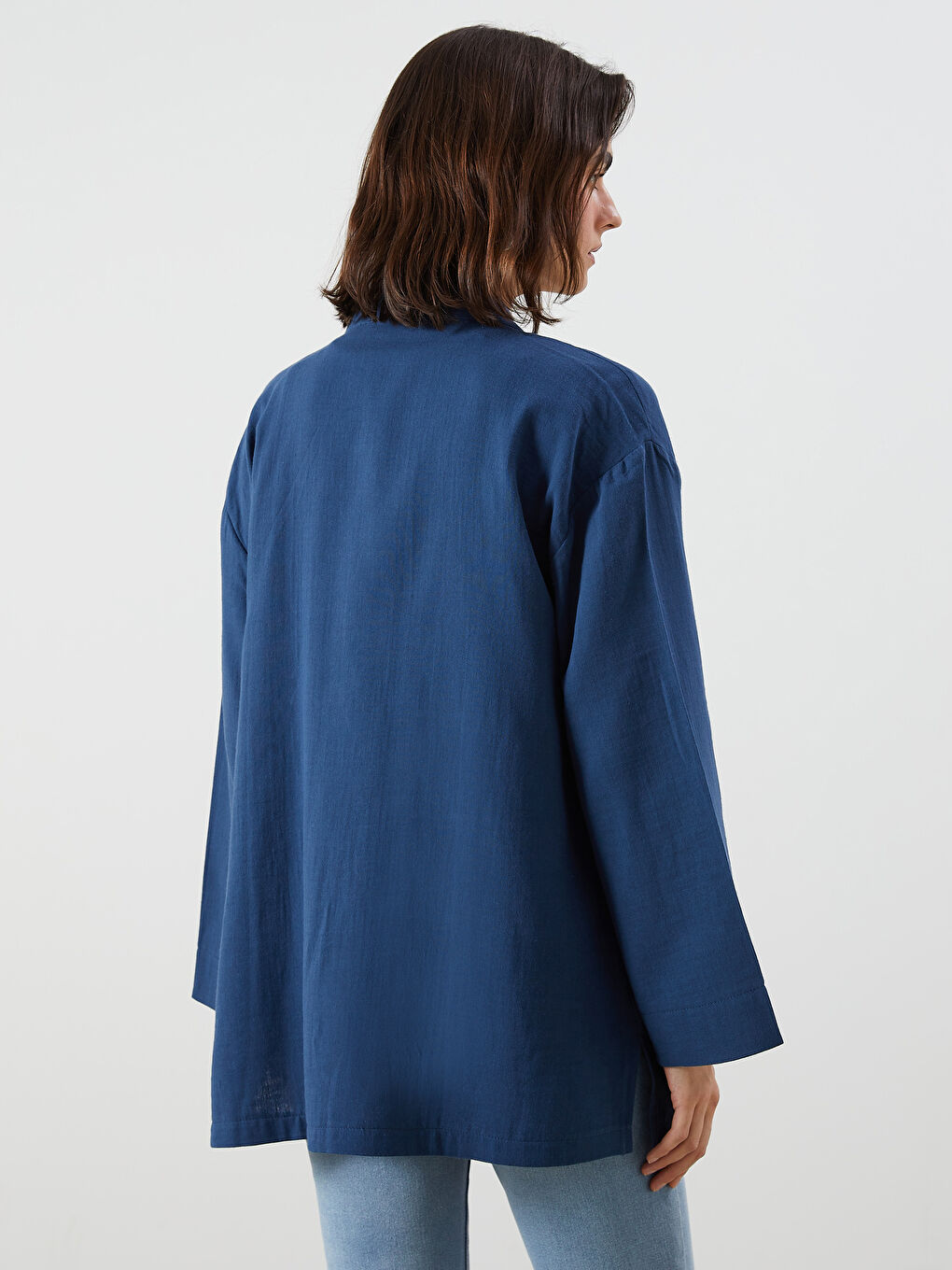 LCW Modest Woman NAVY Kimono -S5PR56Z8-R4M