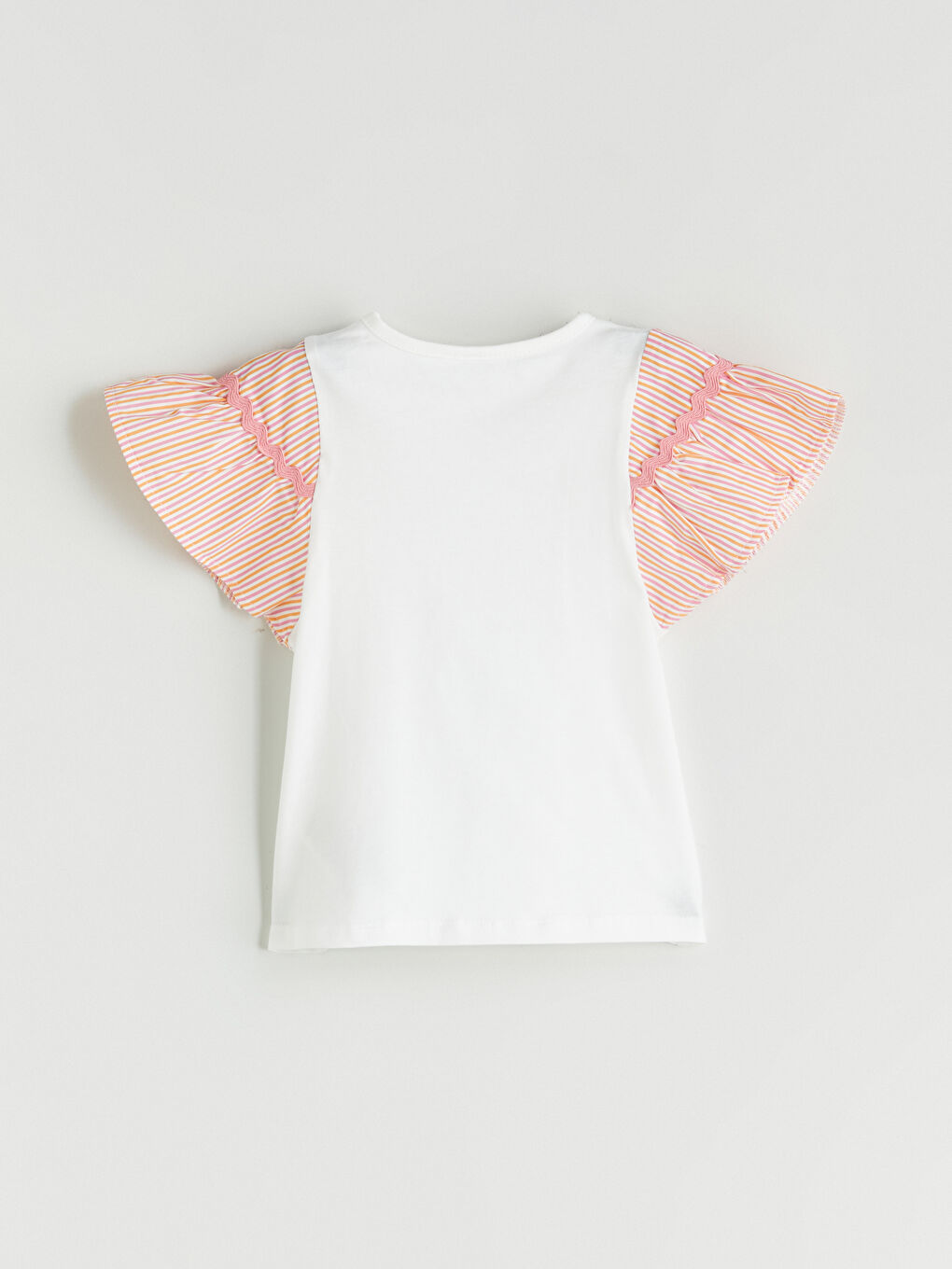 Crew Neck Girls' T-Shirt -S5PR86Z1-R9J