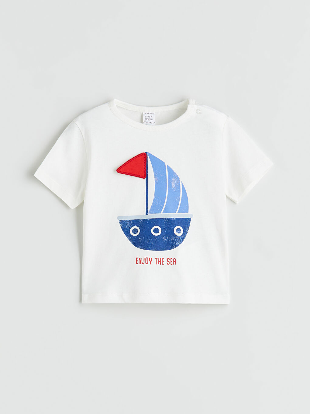 Crew Neck Printed Baby Boy T-Shirt And Shorts Set (2 Pieces) -S5PR95Z1-FDU