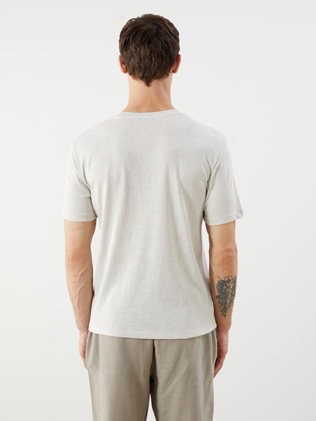 LCW Vision Crew Neck Jersey Men's T-Shirt -S5PS21Z8-FXP