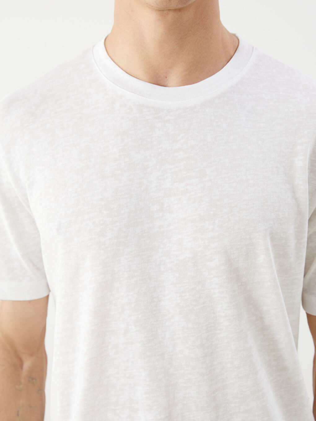 LCW Vision Crew Neck Jersey Men's T-Shirt -S5PS21Z8-R9J