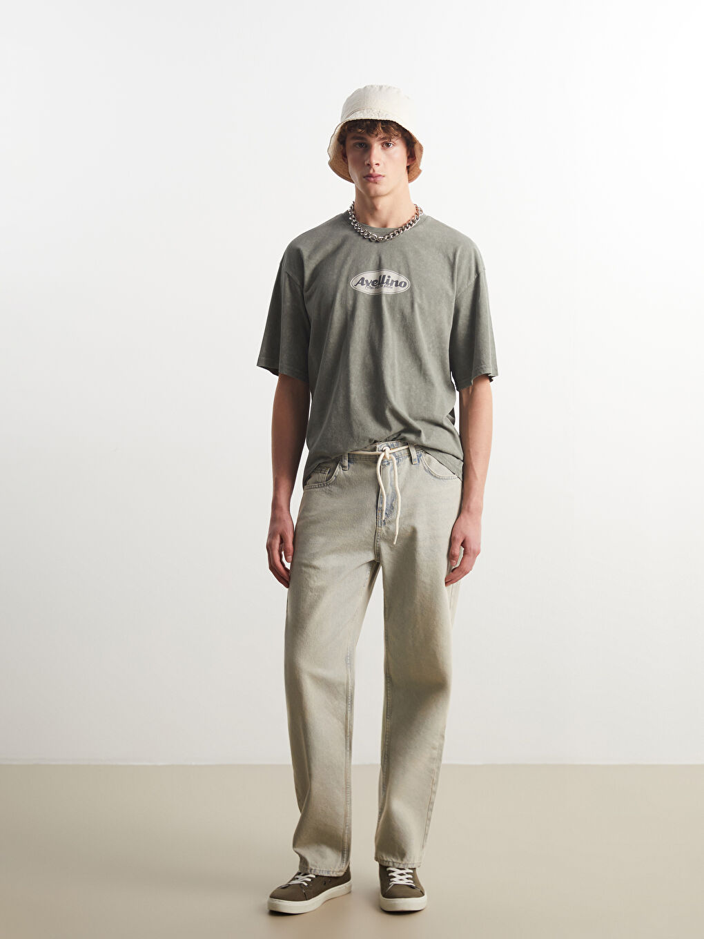 Baggy Fit Men's Jeans -S5PS22Z8-311