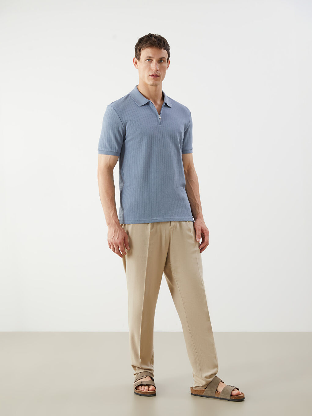 LCW Vision Men's Polo Neck T-Shirt -S5PS36Z8-UCK