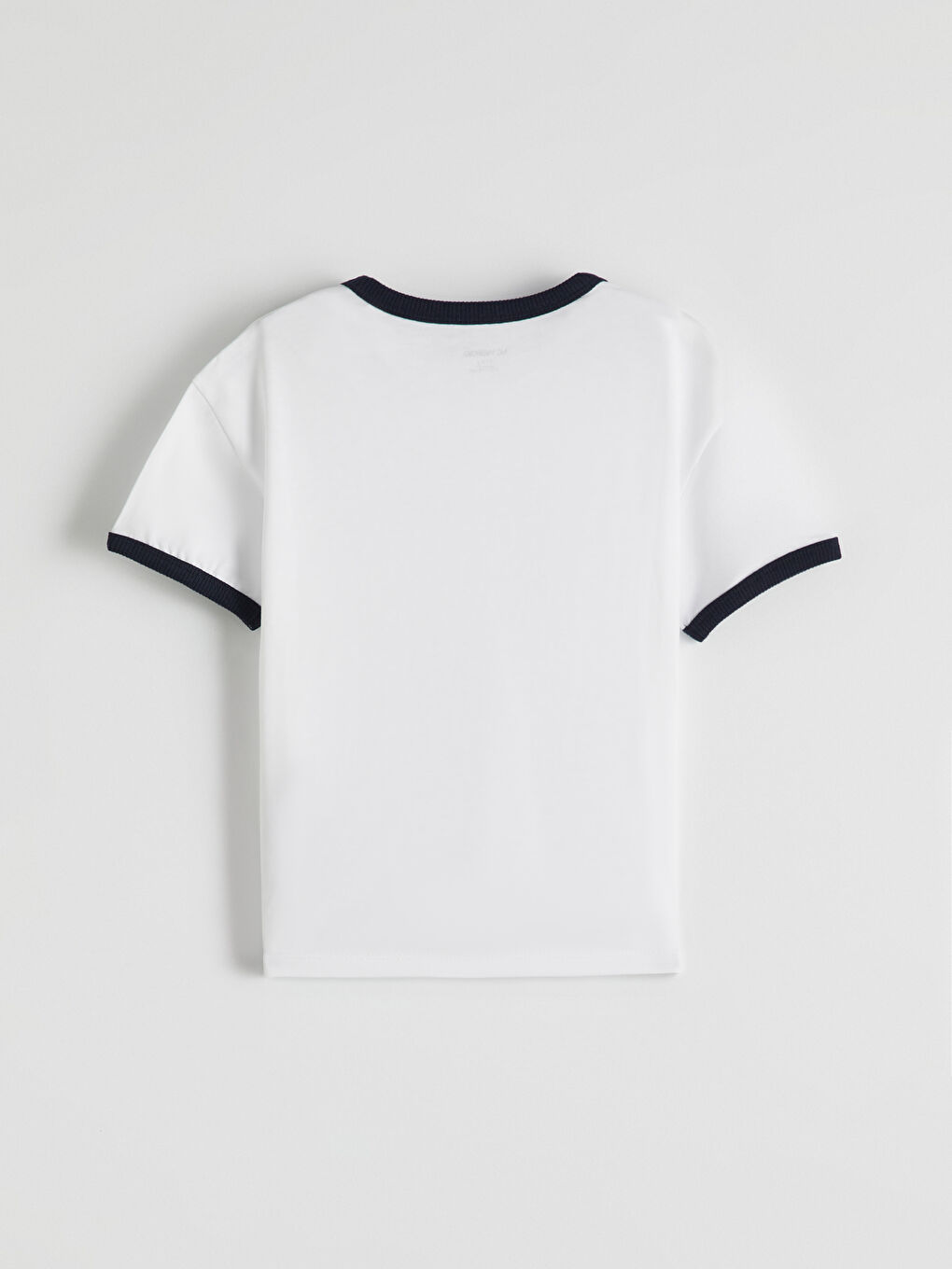 LCW Kids Crew Neck Text Printed Boys' T-Shirt -S5PS54Z1-HSD