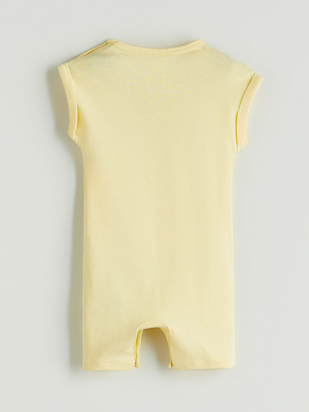 Sarı Baskılı Erkek Bebek Tulumu-2