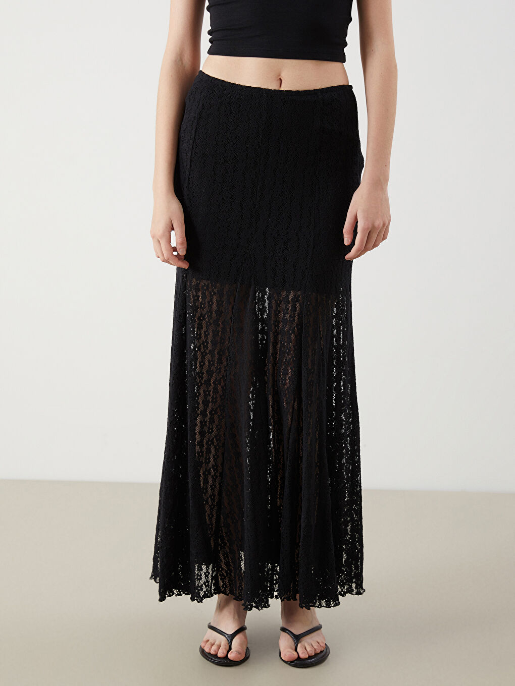 Woman BLACK Skirt -S5PS71Z8-CVL