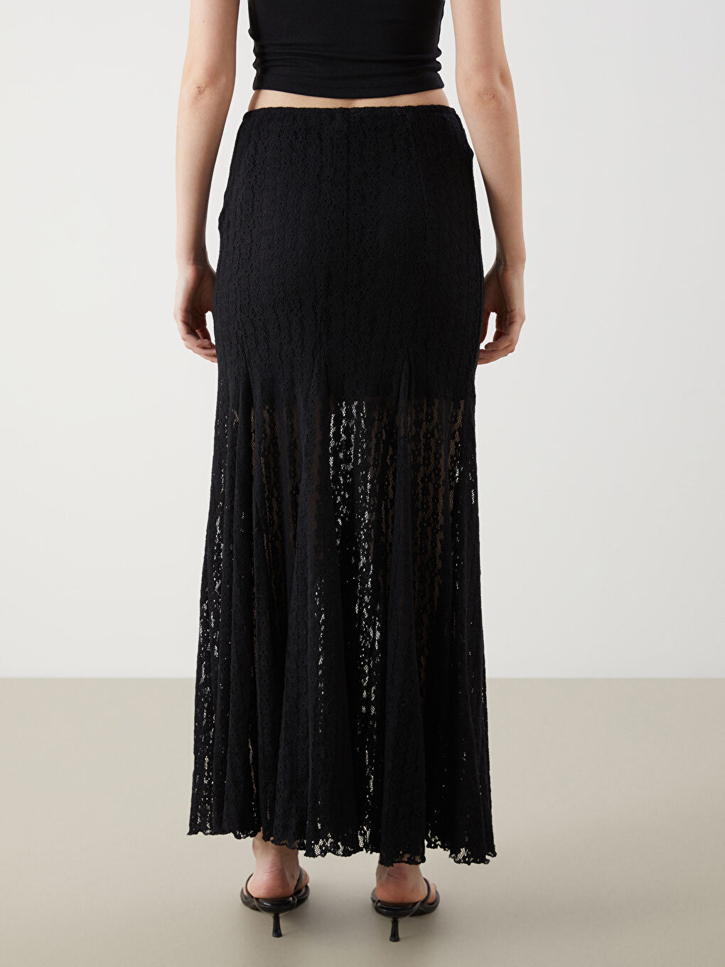 Woman BLACK Skirt -S5PS71Z8-CVL