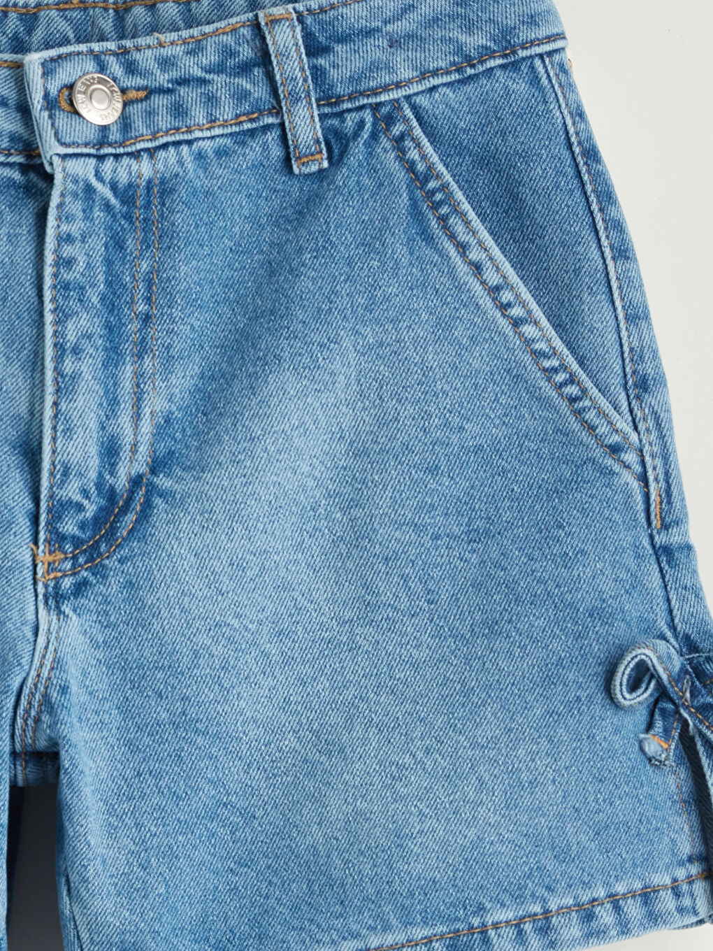 Girl INDIGO Denim Shorts -S5PT13Z4-H45