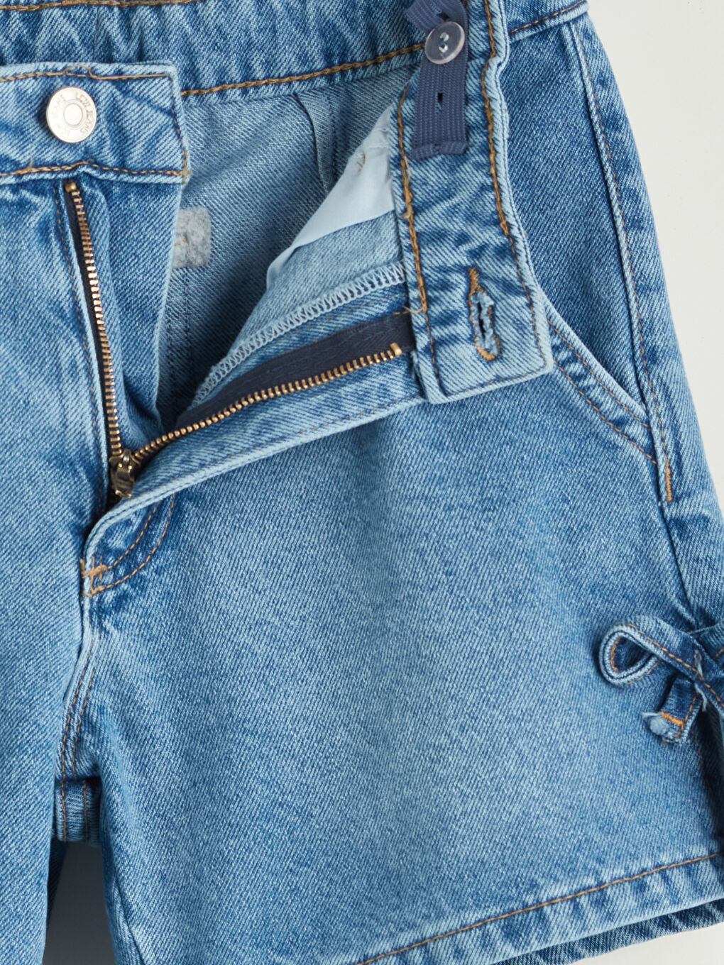 Girl INDIGO Denim Shorts -S5PT13Z4-H45