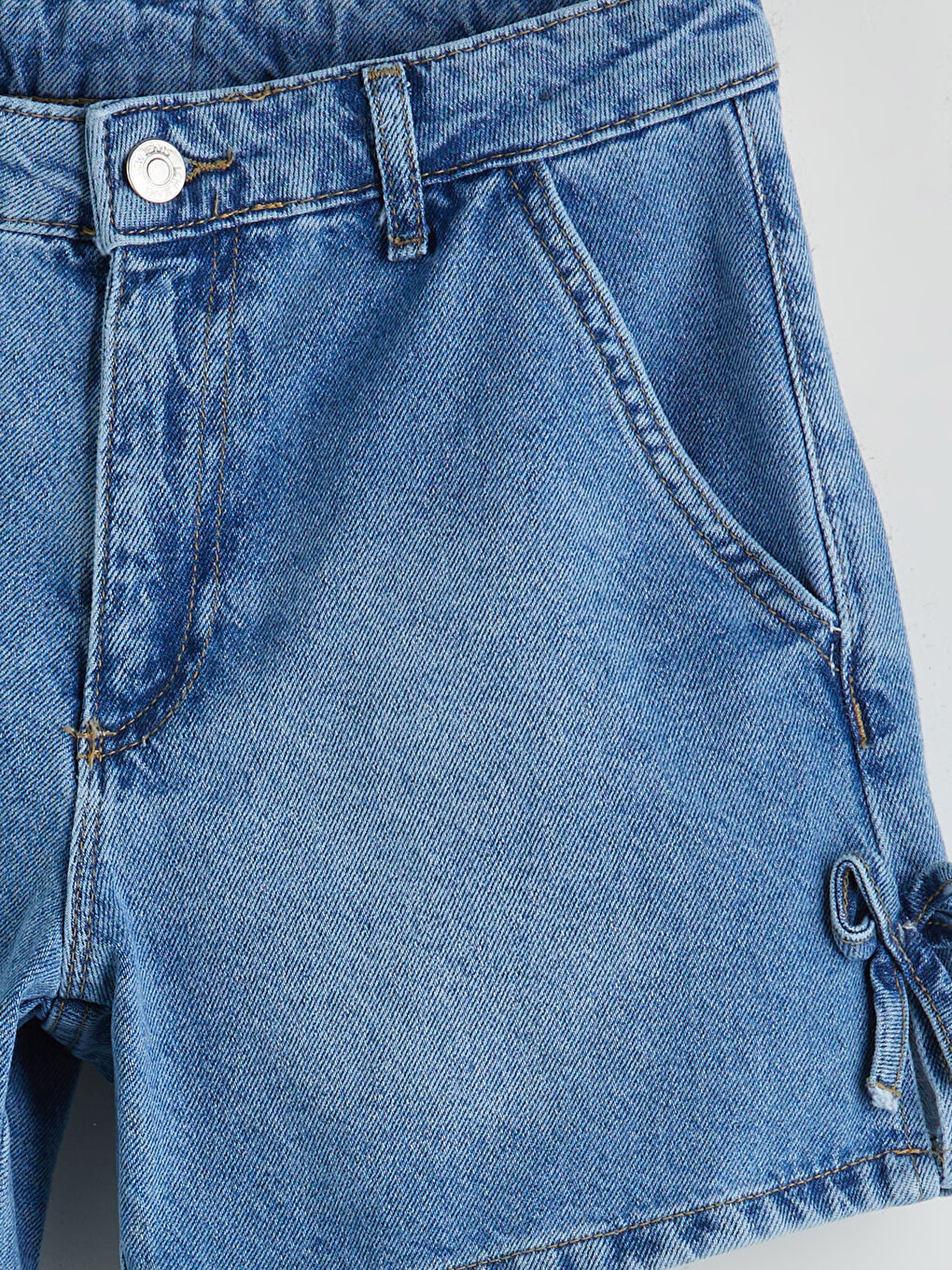Girl INDIGO Denim Shorts -S5PT13Z4-H45