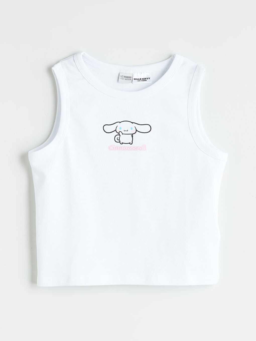 Beyaz Cinnamoroll Baskılı Kız Çocuk Atlet