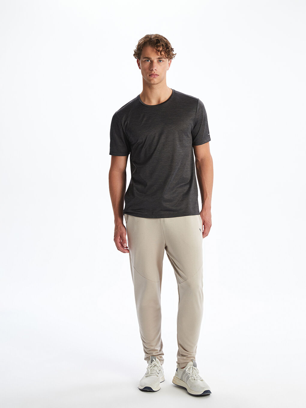 Crew Neck Men's Sports T-Shirt -S5PT41Z8-CZM