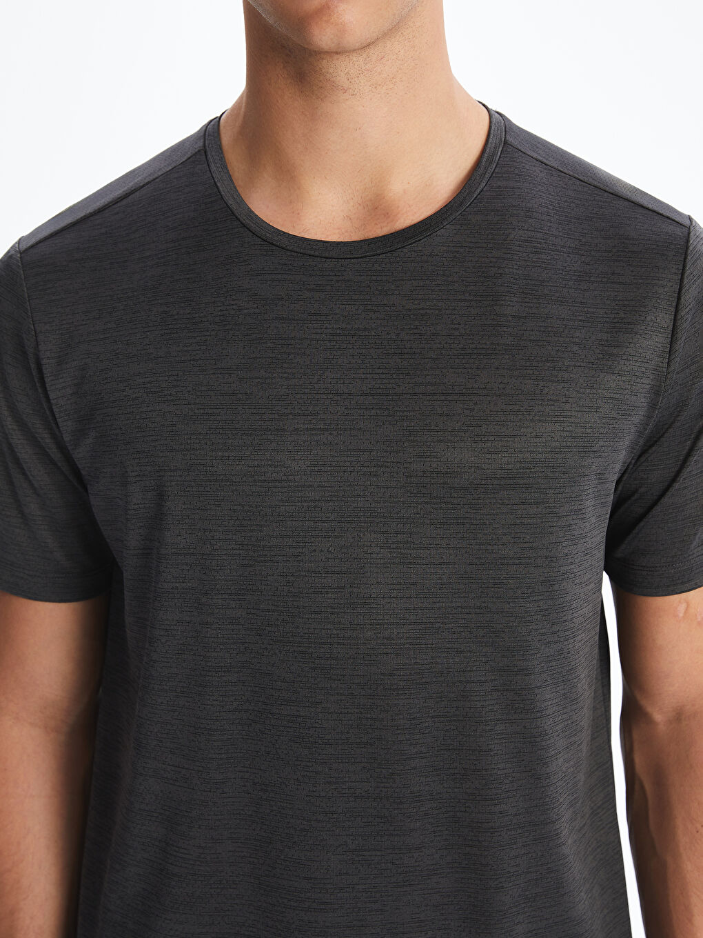Crew Neck Men's Sports T-Shirt -S5PT41Z8-CZM