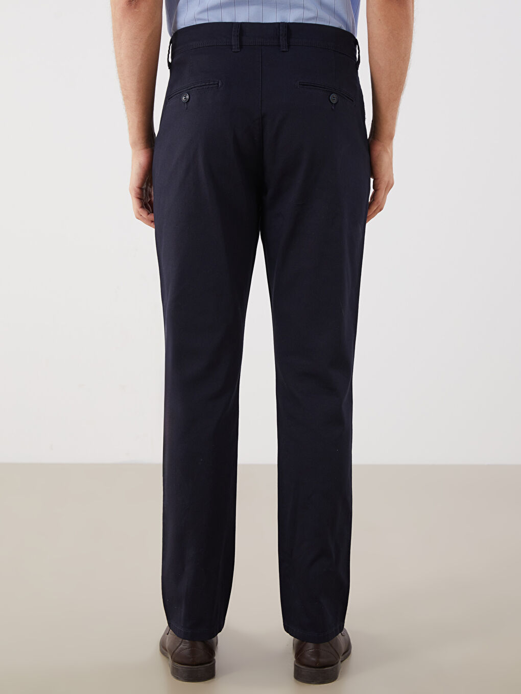 LCWAIKIKI Classic Standard Fit Gabardine Men's Chino Trousers -S5PT82Z8-KN7