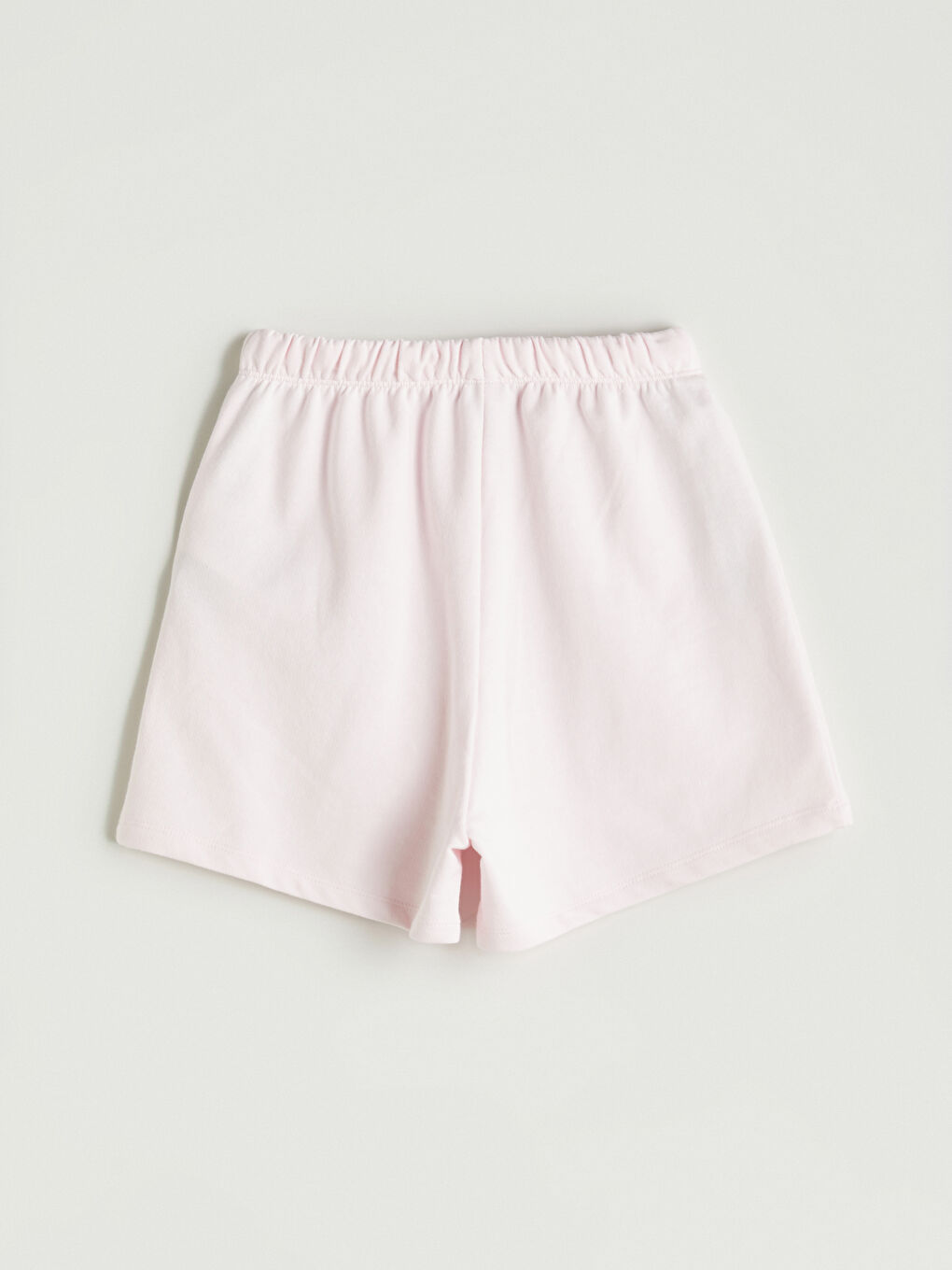 Pembe Bisiklet Yaka Kız Çocuk Sweatshirt ve Şort-7