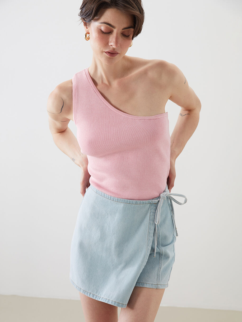 Woman LILAC Tank Top -S5PU06Z8-FR0