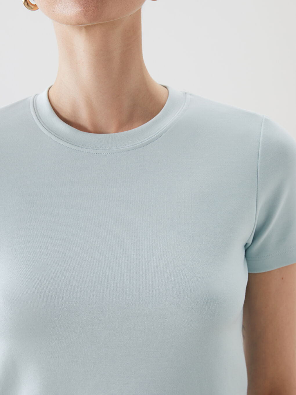 LCW Vision Crew Neck Women's T-Shirt -S5PU24Z8-FSL