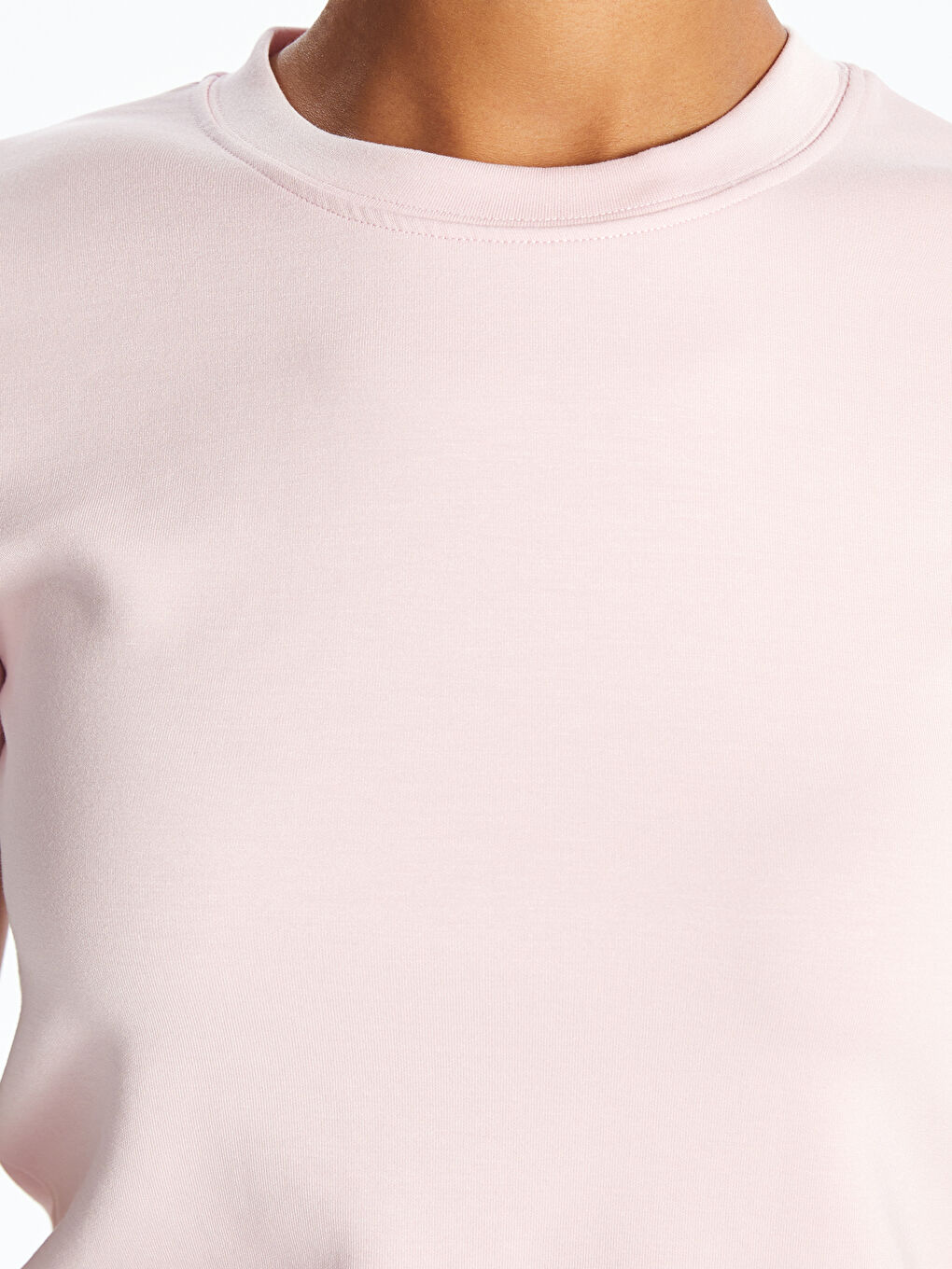 LCW Vision Crew Neck Women's T-Shirt -S5PU24Z8-FVB