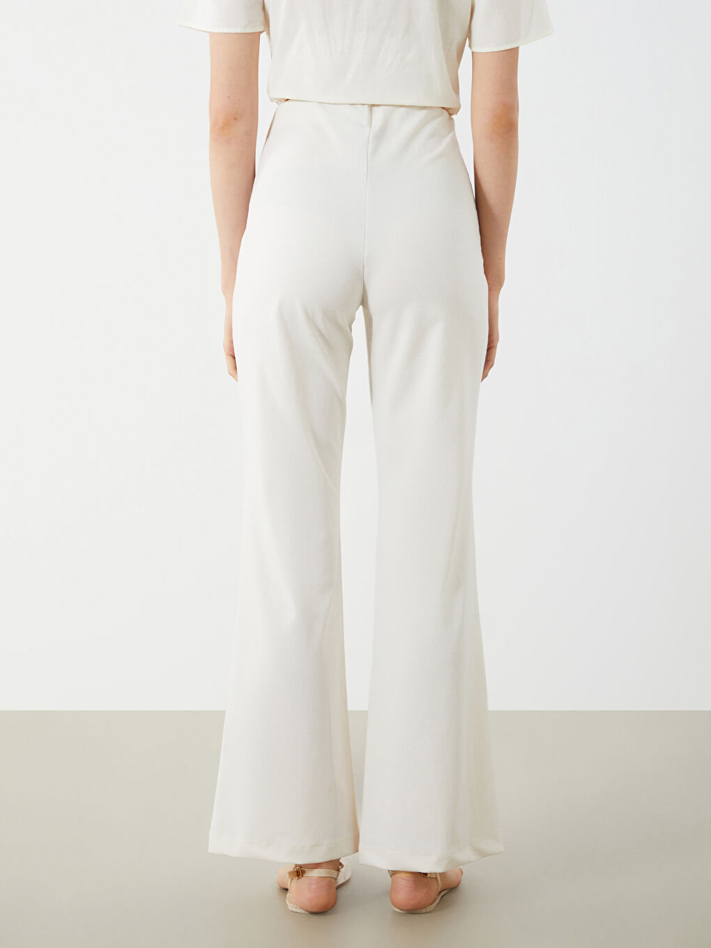 LCW Vision Elasticated Waist Women's Trousers -S5PU26Z8-FDL