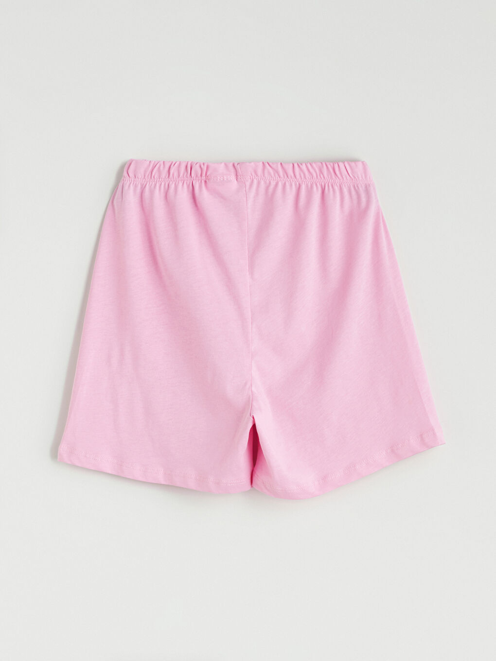 Crew Neck Girls' Shortie Pyjama Set -S5PU31Z4-CVL