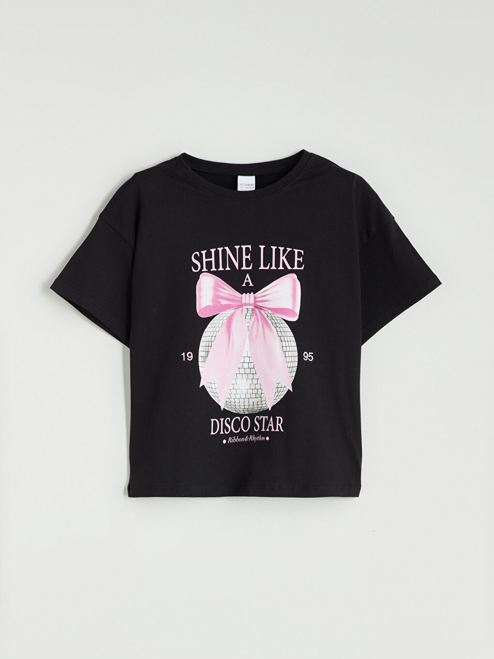 Crew Neck Girls' Shortie Pyjama Set -S5PU31Z4-CVL