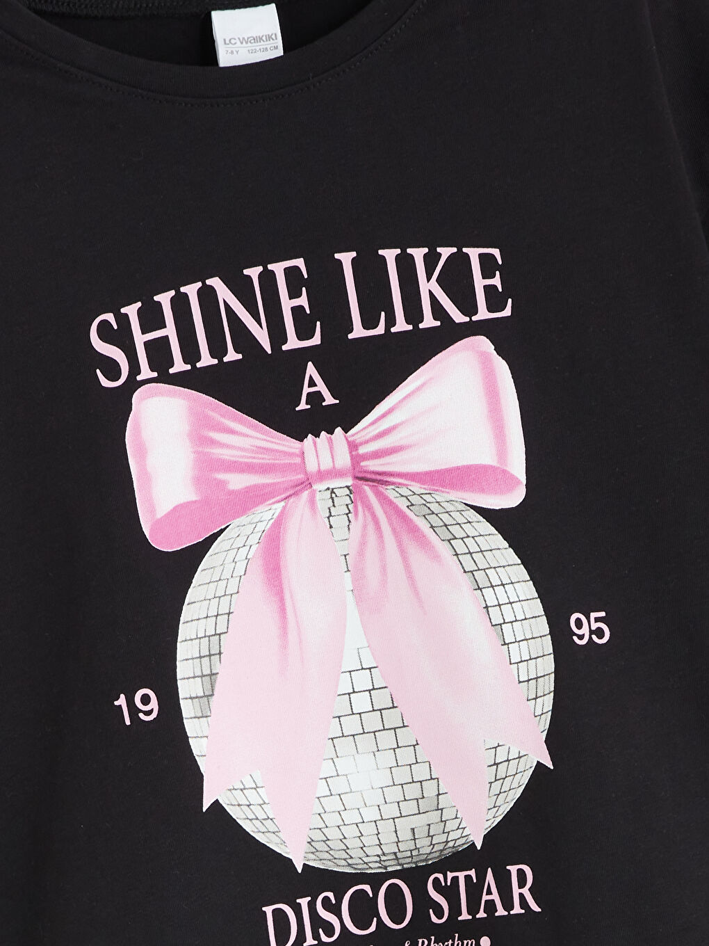 Crew Neck Girls' Shortie Pyjama Set -S5PU31Z4-CVL
