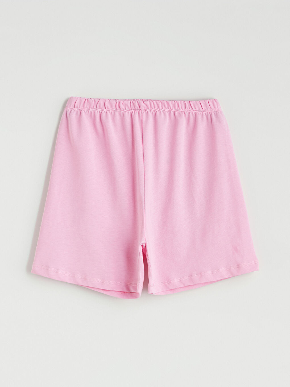 Crew Neck Girls' Shortie Pyjama Set -S5PU31Z4-CVL