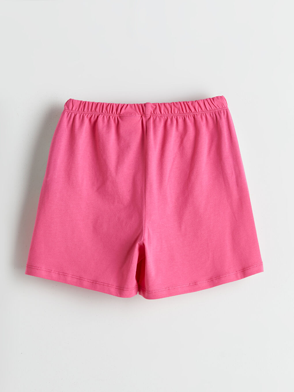 Crew Neck Girl's Shorts Pajama Set -S5PU37Z4-FDU
