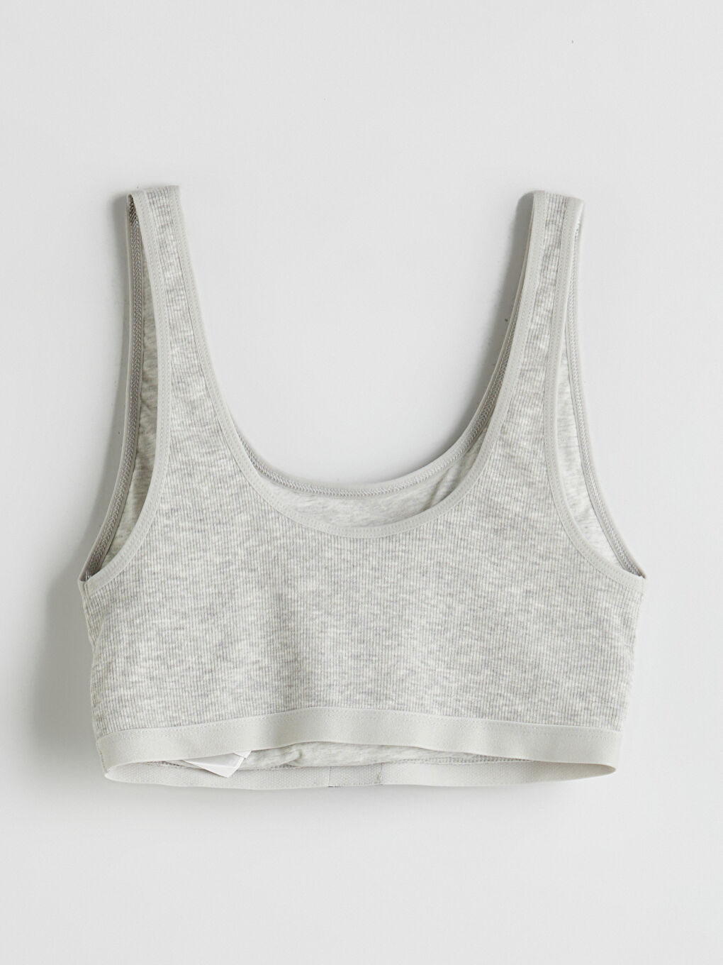 Gri Balensiz Dolgusuz Baskılı Büstiyer-1