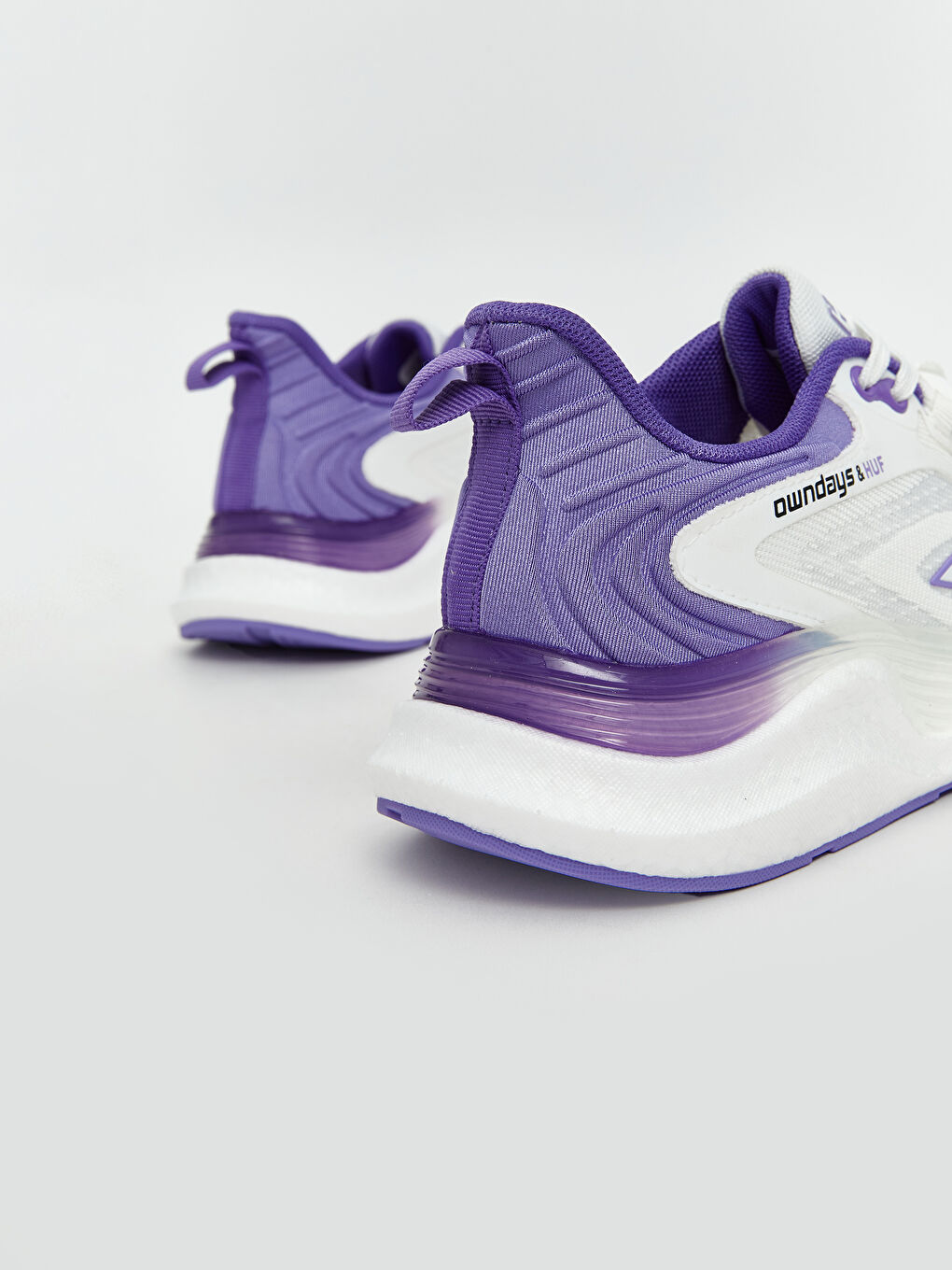 Beyaz Bağcıklı Kadın Spor Ayakkabı-4