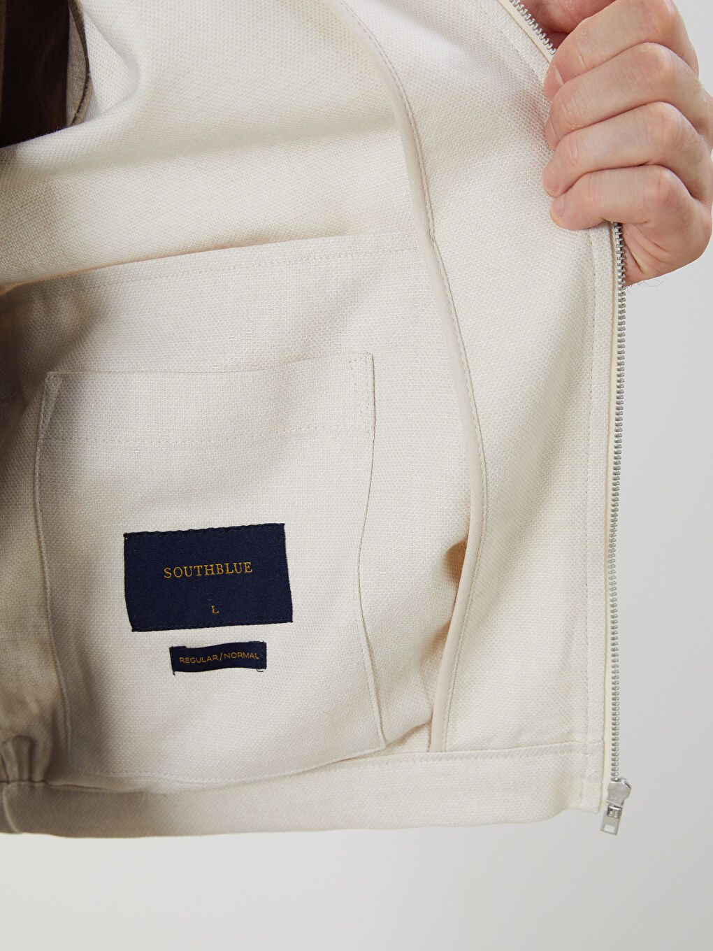 Regular Fit Jacket Neck Men's Coat-3