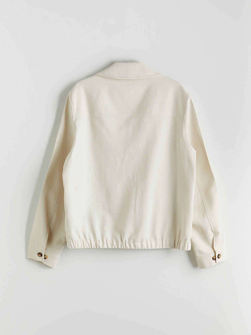 Regular Fit Jacket Neck Men's Coat-7