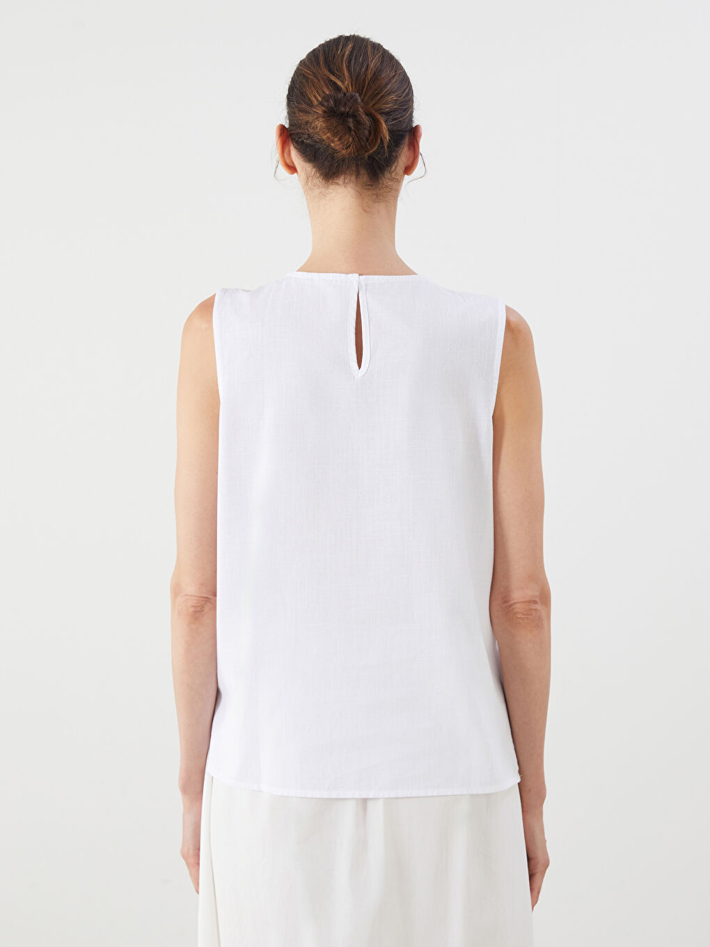 LCWAIKIKI Classic Woman WHITE Blouse -S5PU90Z8-Q6K