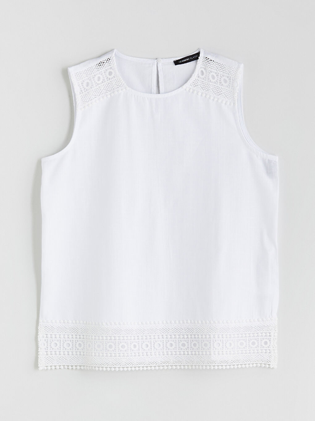 LCWAIKIKI Classic Woman WHITE Blouse -S5PU90Z8-Q6K