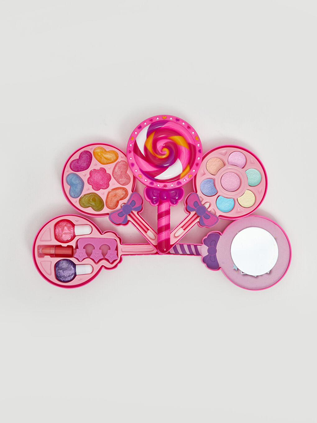 Lolipop Şekilli 2 Katlı Makyaj Güzellik Seti-1