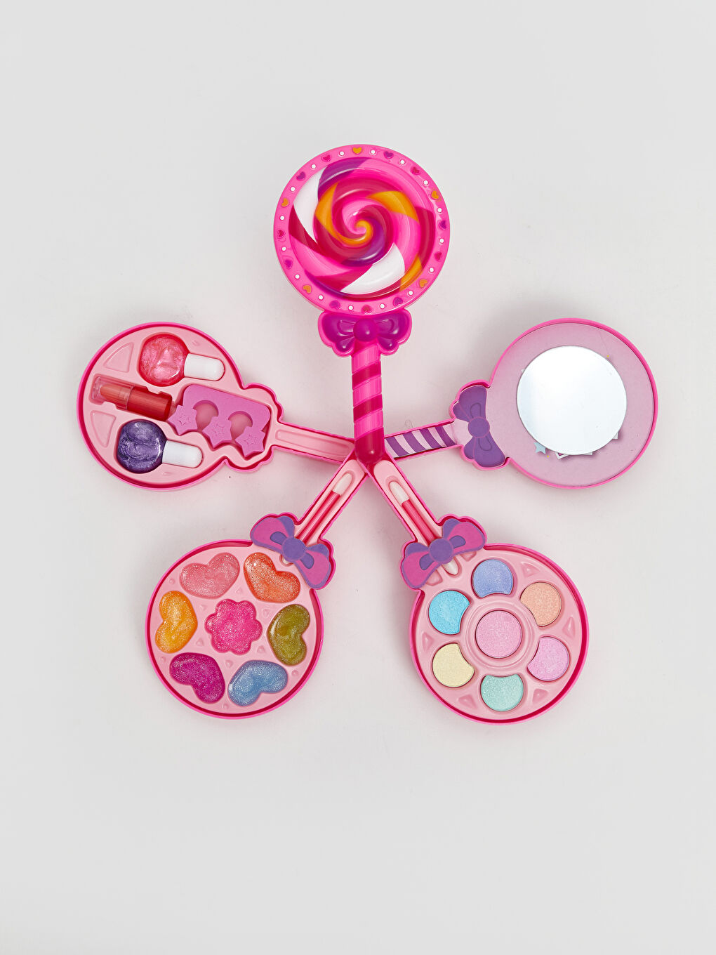 Lolipop Şekilli 2 Katlı Makyaj Güzellik Seti-2