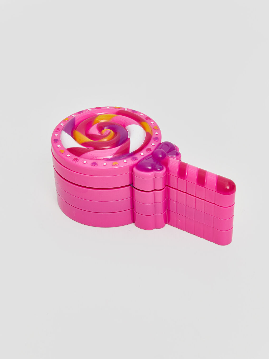 Lolipop Şekilli 2 Katlı Makyaj Güzellik Seti-3