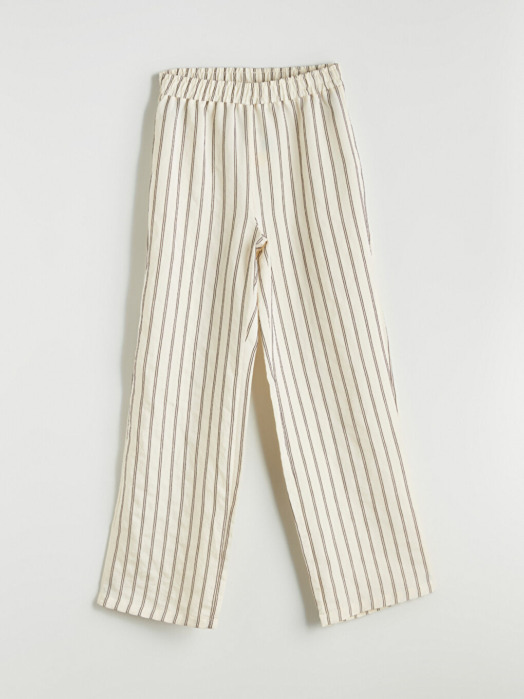 Elasticated Waist Modal Blend Women's Trousers -S5PV11Z8-ELZ