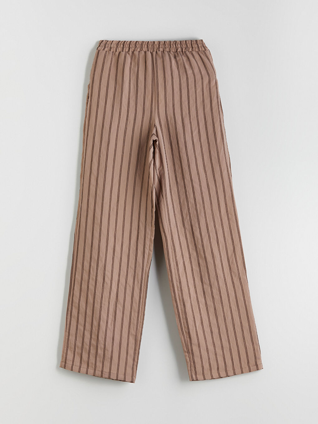 Elasticated Waist Modal Blend Women's Trousers -S5PV11Z8-LEV