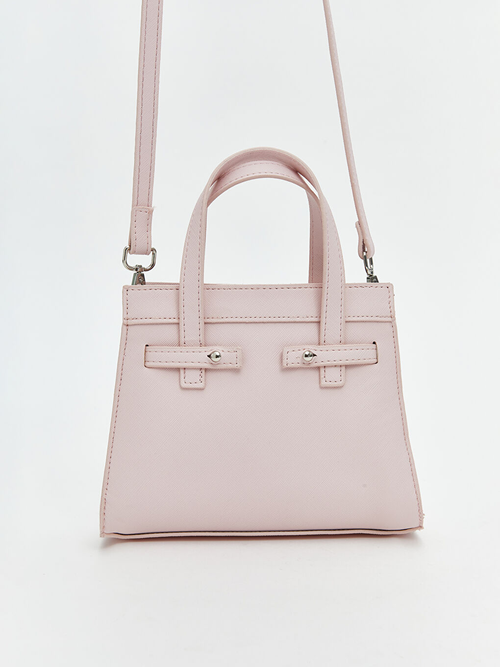 Pembe Çıkarılabilir Askılı Kadın Omuz Çantası-1