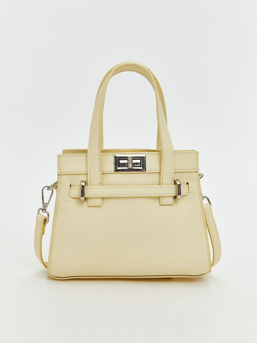 Sarı Çıkarılabilir Askılı Kadın Omuz Çantası-1