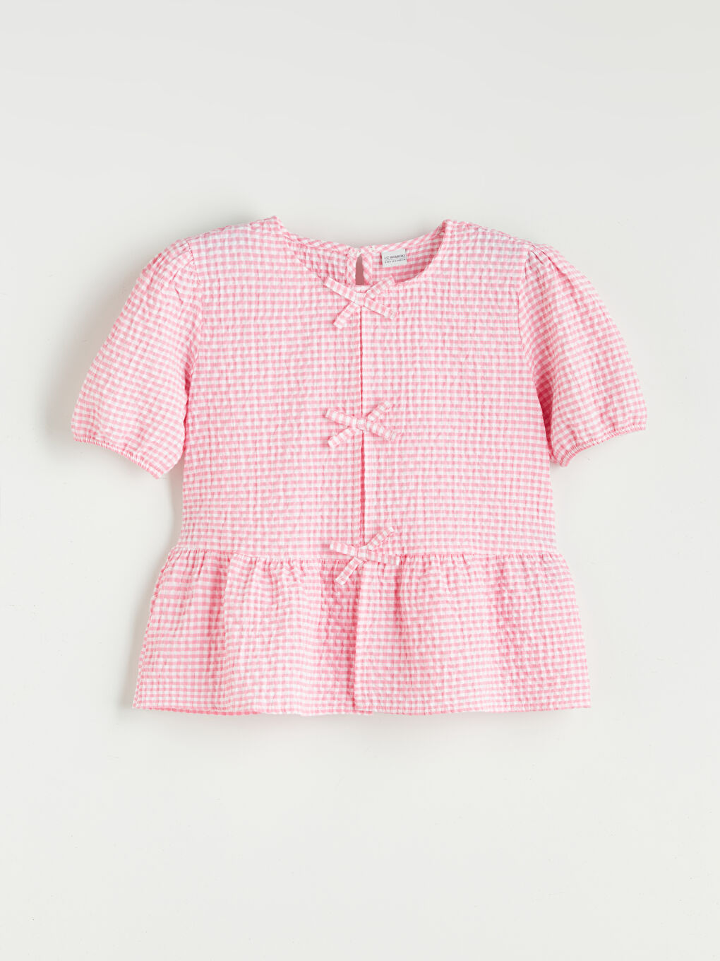 LCW Kids Girl PINK Blouse -S5PV69Z4-LT4