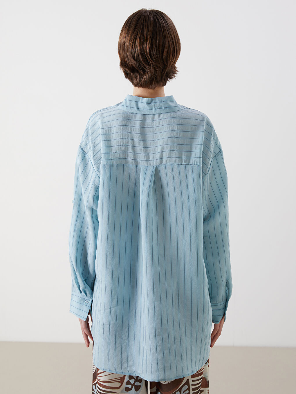 LCW Vision Striped Women's Shirt -S5PV71Z8-LEN