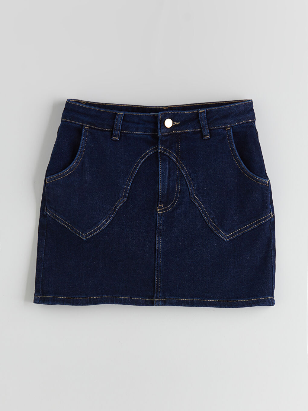 Woman NAVY Denim Skirt -S5PV99Z8-YZA